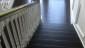 St. James, NY Sand & Refinishing Staircase To Match Prefinished Hardwood Floors